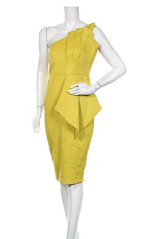 Šaty  Boohoo, Velikost L, Barva Žlutá, 95% polyester, 5% elastan, Cena  286,00 Kč