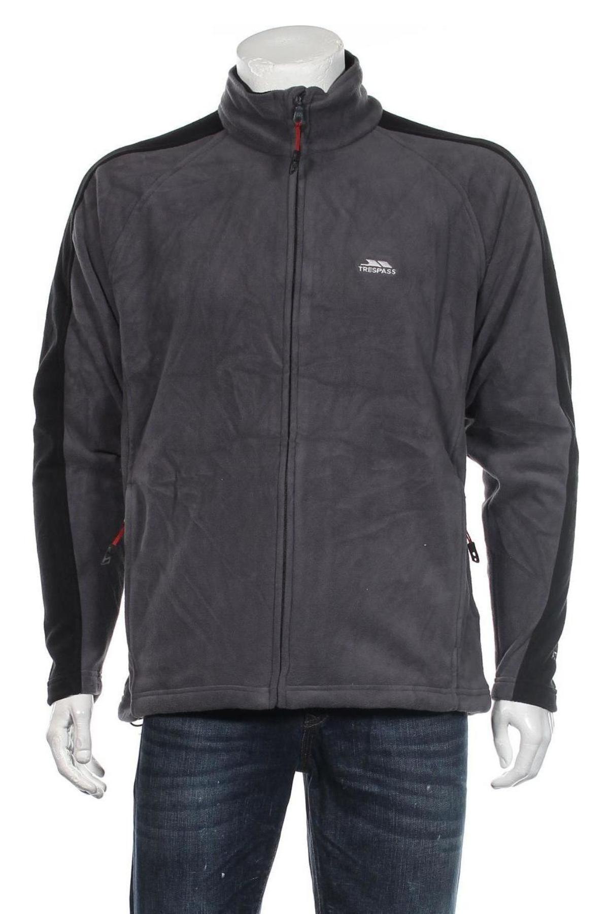 Herren Sportjacke Trespass, Größe M, Farbe Grau, Preis € 16,60