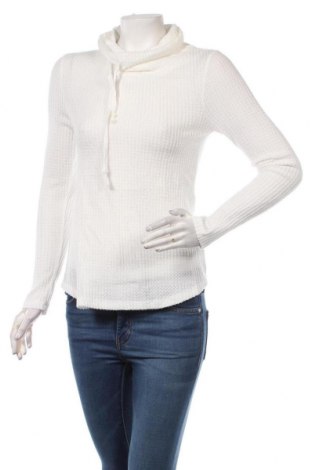 Дамска блуза Ambiance, Размер S, Цвят Бял, 97% полиестер, 3% еластан, Цена 26,25 лв.