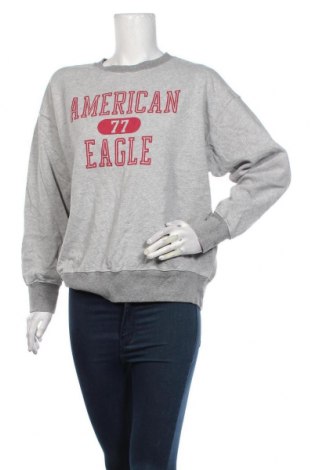 Дамска блуза American Eagle, Размер S, Цвят Сив, 80% памук, 20% полиестер, Цена 36,10 лв.