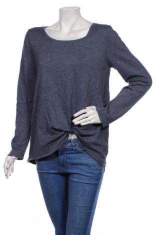 Γυναικεία μπλούζα Design Lab, Μέγεθος L, Χρώμα Μπλέ, Τιμή 21,65 €