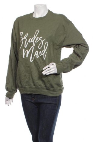 Γυναικεία μπλούζα Gildan, Μέγεθος M, Χρώμα Πράσινο, Τιμή 7,58 €