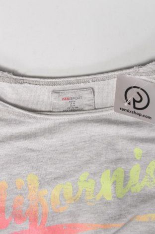 Γυναικεία μπλούζα H&M Sport, Μέγεθος M, Χρώμα Γκρί, Τιμή 23,51 €