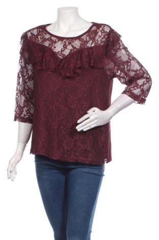 Дамска блуза Laura Torelli, Размер L, Цвят Червен, Цена 8,05 лв.