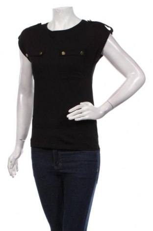 Γυναικεία μπλούζα Mohito, Μέγεθος XXS, Χρώμα Μαύρο, Βαμβάκι, Τιμή 21,16 €