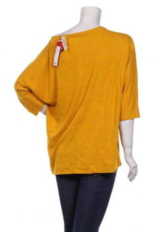 Дамска блуза S.Oliver, Размер XL, Цвят Жълт, 54% памук, 23% полиестер, 23% вискоза, Цена 35,60 лв.