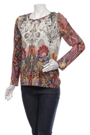 Дамска блуза Sommermann, Размер M, Цвят Многоцветен, 93% вискоза, 7% еластан, Цена 34,20 лв.