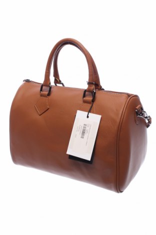 Γυναικεία τσάντα Dreimaster, Χρώμα Καφέ, Γνήσιο δέρμα, Τιμή 88,22 €