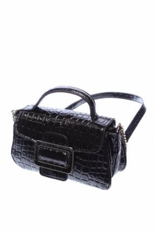 Дамска чанта Zara, Цвят Черен, Еко кожа, Цена 45,00 лв.