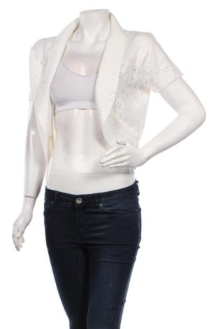 Γυναικεία ζακέτα Okay, Μέγεθος XL, Χρώμα Λευκό, Τιμή 22,27 €