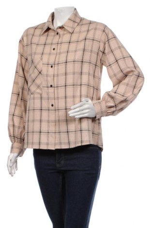 Γυναικείο πουκάμισο Moves by Minimum, Μέγεθος S, Χρώμα  Μπέζ, Τιμή 11,47 €