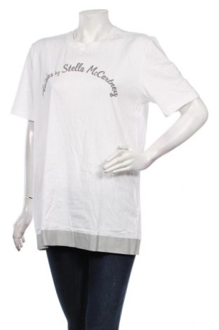 Дамска тениска Adidas By Stella McCartney, Размер M, Цвят Бял, 70% памук, 30% полиестер, Цена 47,70 лв.
