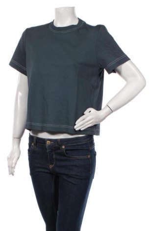 Γυναικείο t-shirt COS, Μέγεθος L, Χρώμα Μπλέ, Βαμβάκι, Τιμή 32,16 €