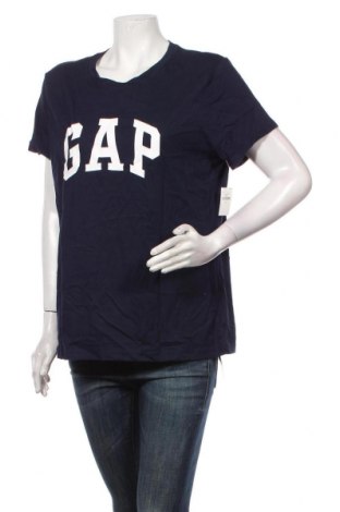 Γυναικείο t-shirt Gap, Μέγεθος XL, Χρώμα Μπλέ, Βαμβάκι, Τιμή 12,38 €