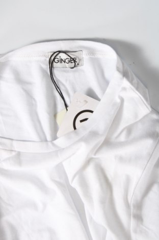 Γυναικείο t-shirt Ginger, Μέγεθος L, Χρώμα Λευκό, 20% βαμβάκι, 80% πολυεστέρας, Τιμή 8,76 €