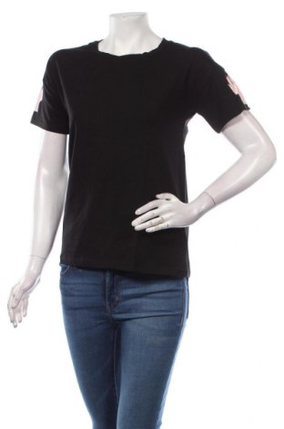Γυναικείο t-shirt Ginger, Μέγεθος M, Χρώμα Μαύρο, 95% βαμβάκι, 5% ελαστάνη, Τιμή 6,14 €