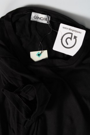 Γυναικείο t-shirt Ginger, Μέγεθος M, Χρώμα Μαύρο, 80% πολυεστέρας, 20% βαμβάκι, Τιμή 6,14 €