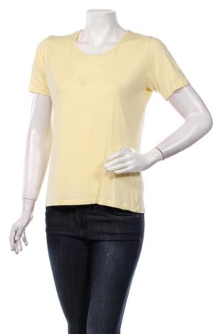 Γυναικείο t-shirt Helena Vera, Μέγεθος M, Χρώμα Κίτρινο, 95% βισκόζη, 5% ελαστάνη, Τιμή 12,81 €