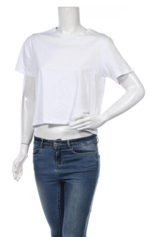 Γυναικείο t-shirt ONLY, Μέγεθος M, Χρώμα Λευκό, Βαμβάκι, Τιμή 7,48 €