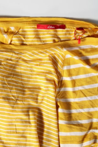 Γυναικείο t-shirt S.Oliver, Μέγεθος S, Χρώμα Κίτρινο, Βισκόζη, Τιμή 12,63 €