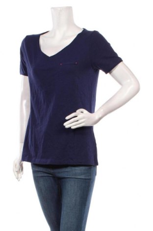 Γυναικείο t-shirt S.Oliver, Μέγεθος M, Χρώμα Μπλέ, Βαμβάκι, Τιμή 8,84 €
