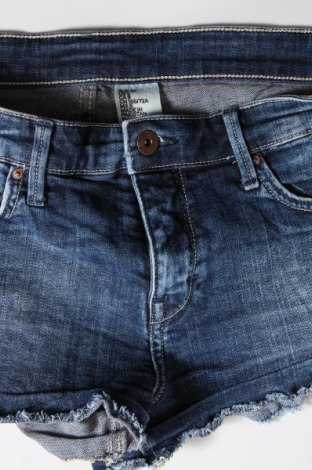 Дамски къс панталон H&M, Размер M, Цвят Син, Цена 13,30 лв.