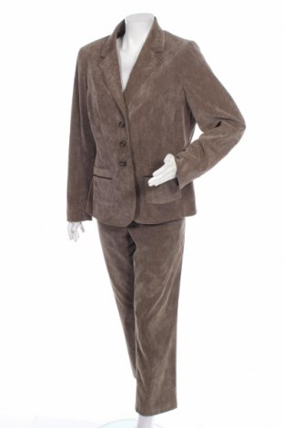 Дамски костюм Sommermann, Размер L, Цвят Бежов, 86% полиестер, 12% полиамид, Цена 46,80 лв.