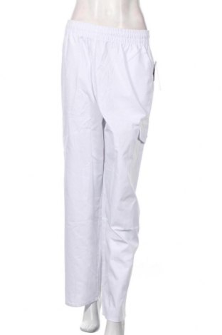 Дамски панталон Adara, Размер XL, Цвят Бял, 65% полиестер, 35% памук, Цена 19,32 лв.