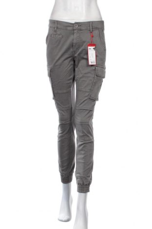 Дамски панталон S.Oliver, Размер M, Цвят Сив, 98% памук, 2% еластан, Цена 55,60 лв.
