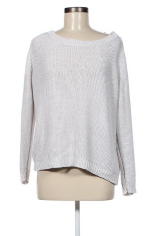 Дамски пуловер Ajc, Размер XL, Цвят Сив, 45% акрил, 45% памук, 10% метални нишки, Цена 36,00 лв.