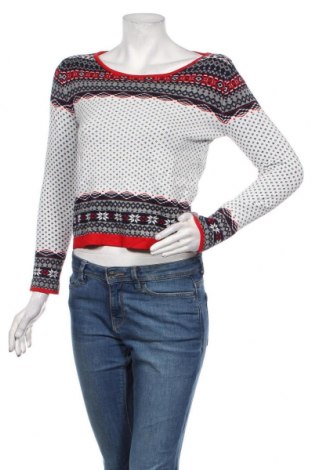 Дамски пуловер Ajc, Размер M, Цвят Многоцветен, 84% вискоза, 16% полиамид, Цена 36,00 лв.