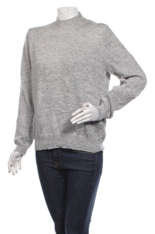 Дамски пуловер Alfred Dunner, Размер M, Цвят Сив, 67% полиестер, 23% акрил, 6% вълна, 4% други тъкани, Цена 30,60 лв.