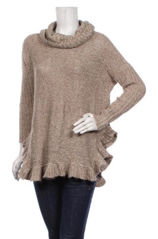 Дамски пуловер Alya, Размер S, Цвят Бежов, 78% акрил, 22% памук, Цена 28,80 лв.