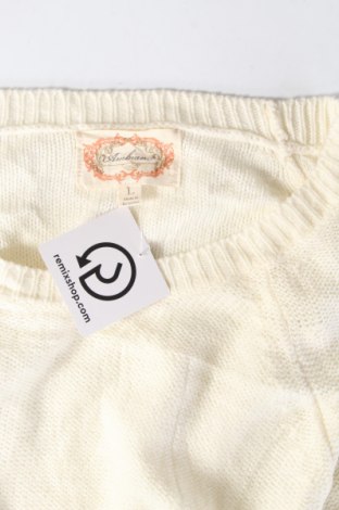 Дамски пуловер Ambiance, Размер L, Цвят Екрю, Цена 36,00 лв.