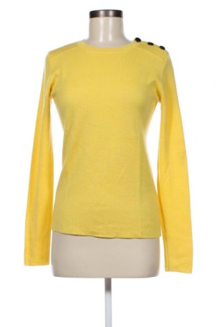 Дамски пуловер Caroll, Размер S, Цвят Жълт, 50% вълна, 50% акрил, Цена 71,25 лв.