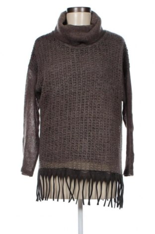 Дамски пуловер Made In Italy, Размер M, Цвят Кафяв, Цена 10,60 лв.