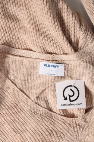 Дамски пуловер Old Navy, Размер S, Цвят Бежов, Цена 26,50 лв.