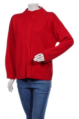 Дамски пуловер Street One, Размер XL, Цвят Червен, 60% вискоза, 40% памук, Цена 45,05 лв.