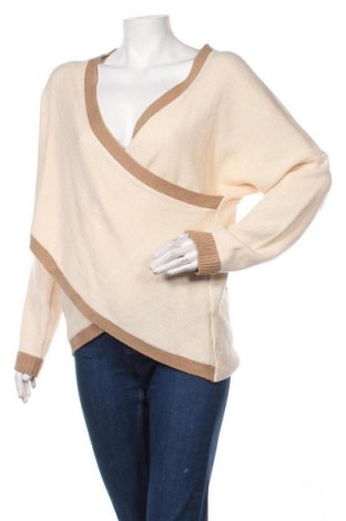Γυναικείο πουλόβερ Yoins, Μέγεθος M, Χρώμα Εκρού, Τιμή 15,59 €