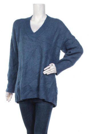 Дамски пуловер Zara, Размер S, Цвят Син, Цена 26,50 лв.