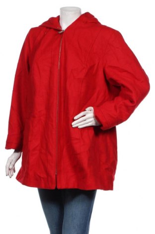 Дамско палто Avanti, Размер XL, Цвят Червен, 62% вълна, 33% полиестер, 5% други материали, Цена 36,80 лв.