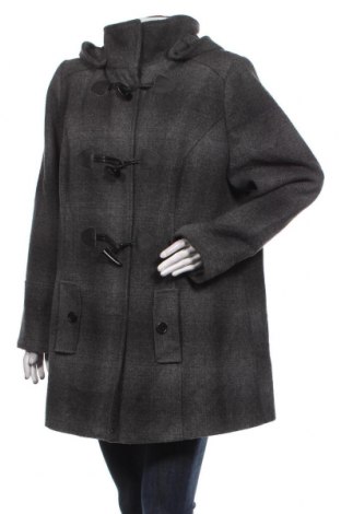 Γυναικείο παλτό Canda, Μέγεθος XXL, Χρώμα Γκρί, Τιμή 60,62 €