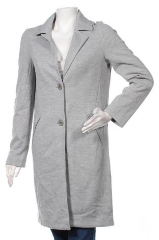 Дамско палто S.Oliver, Размер S, Цвят Сив, 52% памук, 34% полиестер, 14% вискоза, Цена 104,80 лв.