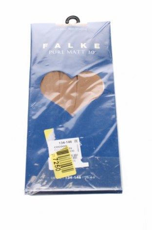 Dresuri pentru copii Falke, Mărime 8-9y/ 134-140 cm, Culoare Bej, 95% poliamidă, 5% elastan, Preț 40,30 Lei