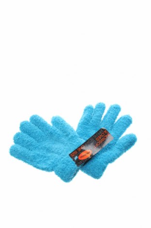 Mănuși pentru copii, Culoare Albastru, 95% poliester, 5% elastan, Preț 103,45 Lei