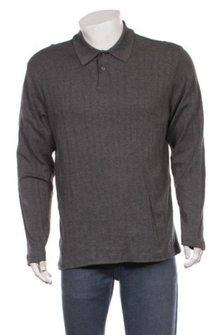 Мъжка блуза Alfani, Размер M, Цвят Сив, 100% памук, Цена 30,40 лв.