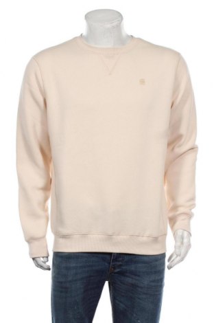 Мъжка блуза G-Star Raw, Размер L, Цвят Екрю, 55% памук, 45% полиестер, Цена 179,00 лв.