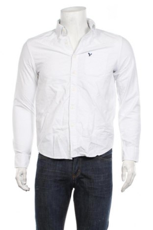 Мъжка риза American Eagle, Размер XS, Цвят Бял, Памук, Цена 19,20 лв.