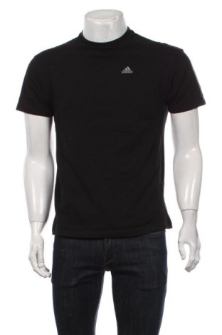 Мъжка тениска Adidas, Размер M, Цвят Черен, Цена 45,00 лв.