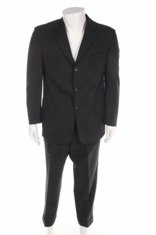 Ανδρικό κοστούμι Carl Gross, Μέγεθος M, Χρώμα Μαύρο, 96% μαλλί, 4% ελαστάνη, Τιμή 79,91 €